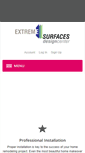 Mobile Screenshot of extremesurfaces.com